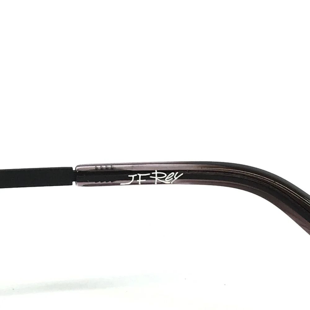 JF Rey Eyeglasses Frames JF2744 5575 Brushed Bronze Plum Gold Round 47-21-148